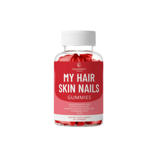 My Hair, Skin & Nails Gummies – 60 Gummies | حبة لتحسين صحة الشعر والبشرة والأظافر