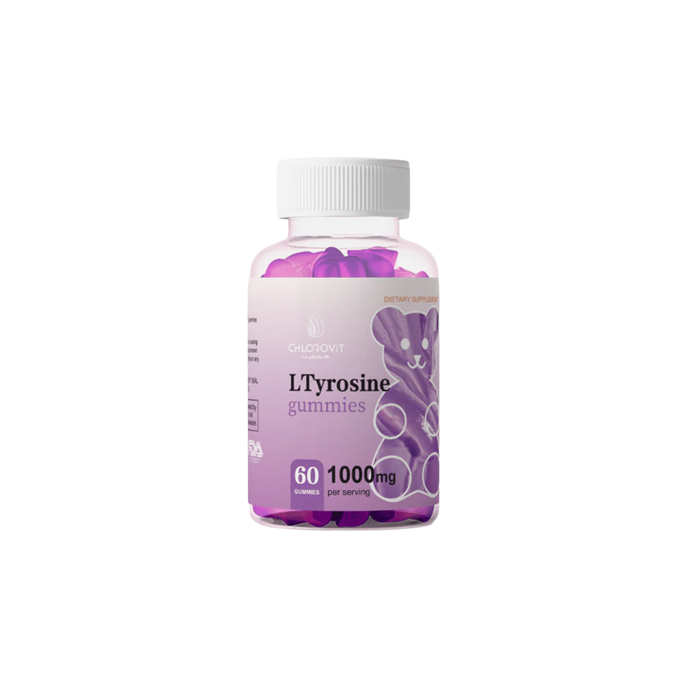 29 علكات L-Tyrosine دعم التركيز والطاقة الذهنية والأداء العقلي | 60 حبة - الصورة 1