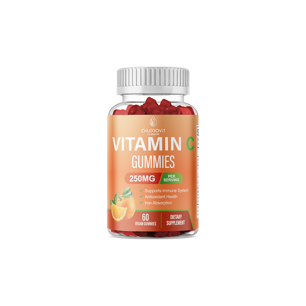 5.1 علكات فيتامين سي - Vitamin C - للمناعة + زنك بنكهة البرتقال | 60 حبة - الصورة 1