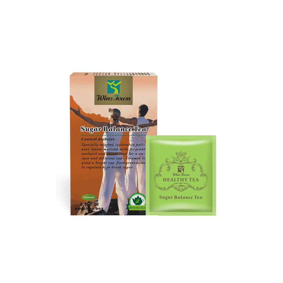 61 Wins Town Sugar Balance Tea – شاي أعشاب لدعم توازن السكر | 20 كيس - Image 1