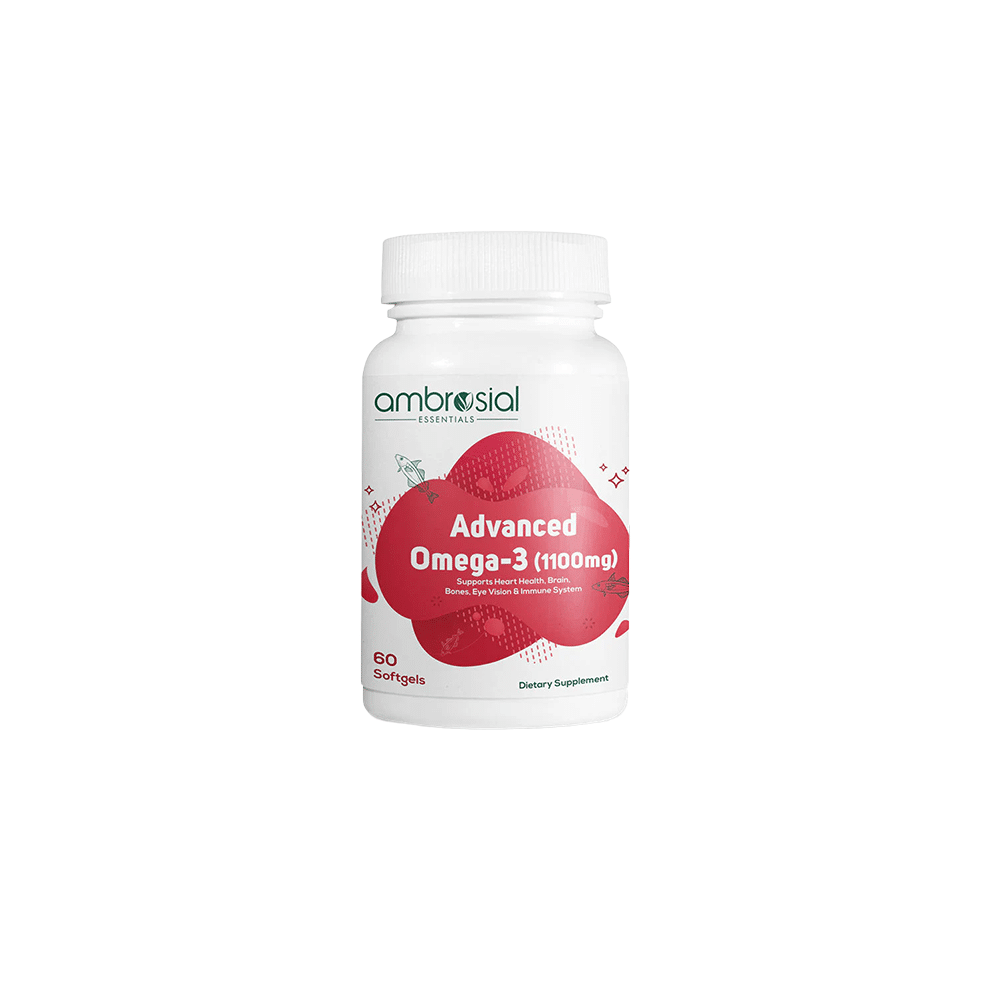 63 كبسولات أوميغا 3 للقلب والدماغ (Omega 3) – EPA 360 + DHA 240 | 60 كبسولة - Image 1