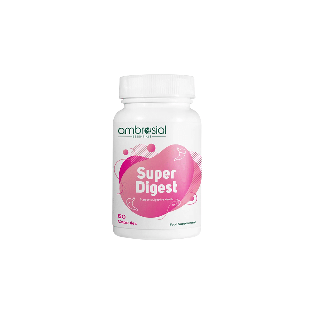 90 Ambrosial Digestive Enzymes Complex – دعم الهضم وتقليل الانتفاخ | 60 كبسولة - Image 1